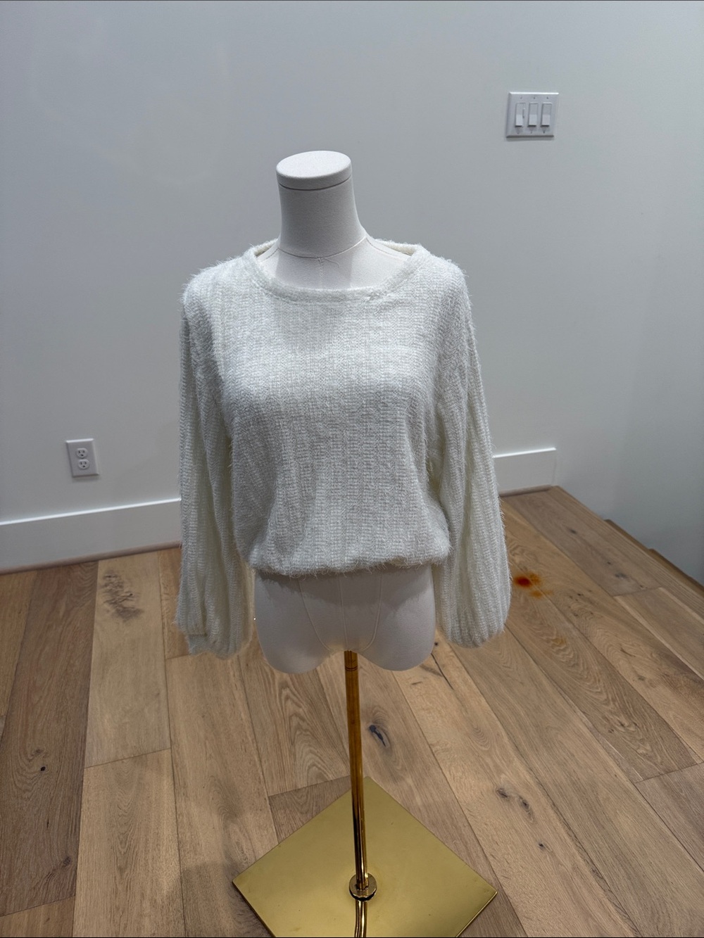 Altard State white winter sweater